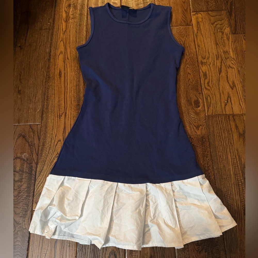 21 Saints Blue Sleeveless Mini Dress